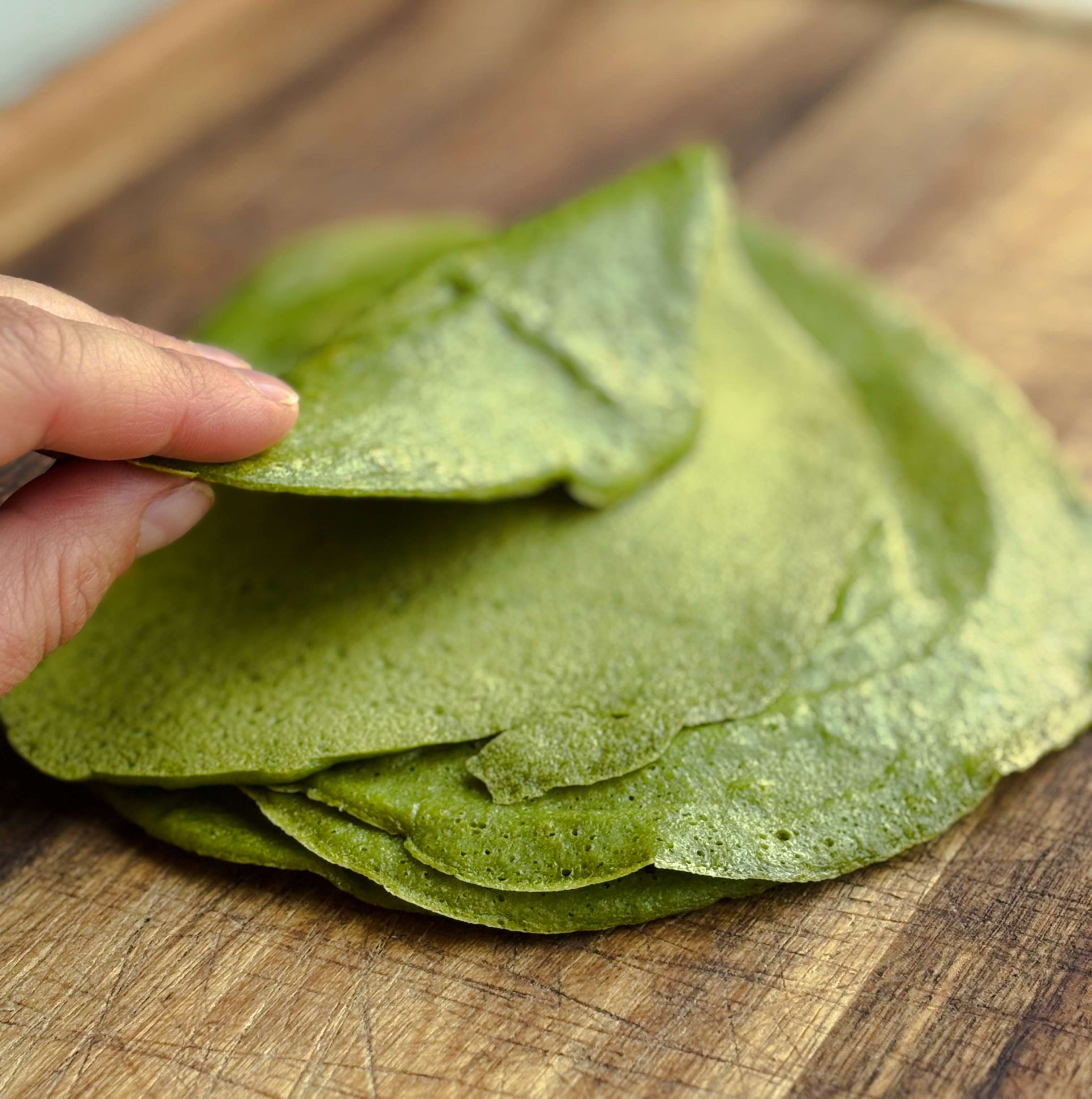 Spinach Quinoa Tortillas