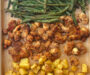 Sheet Pan Parmesan Crusted Chicken and Veggies